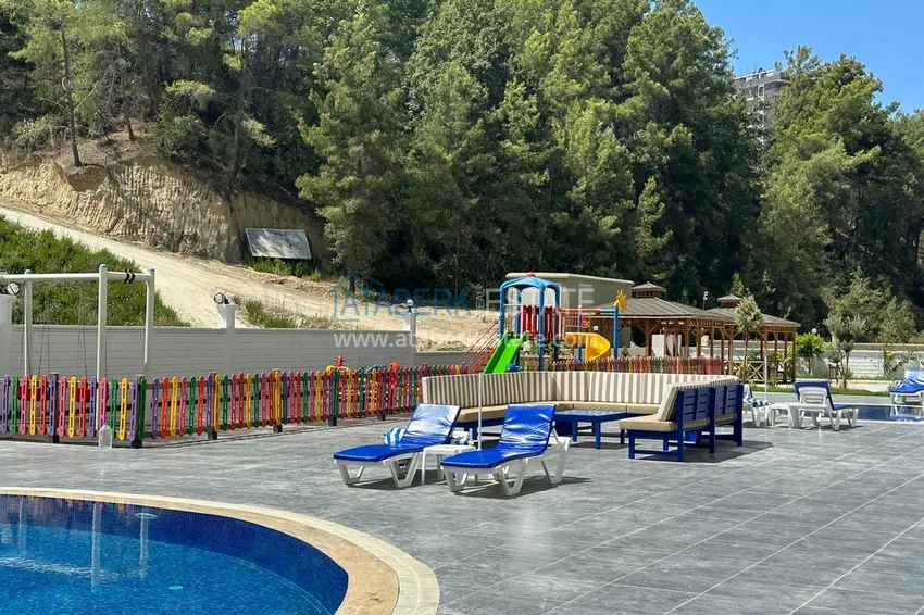 Furnished one-bedroom apartment from the owner in Alanya, Avsallar district 5 