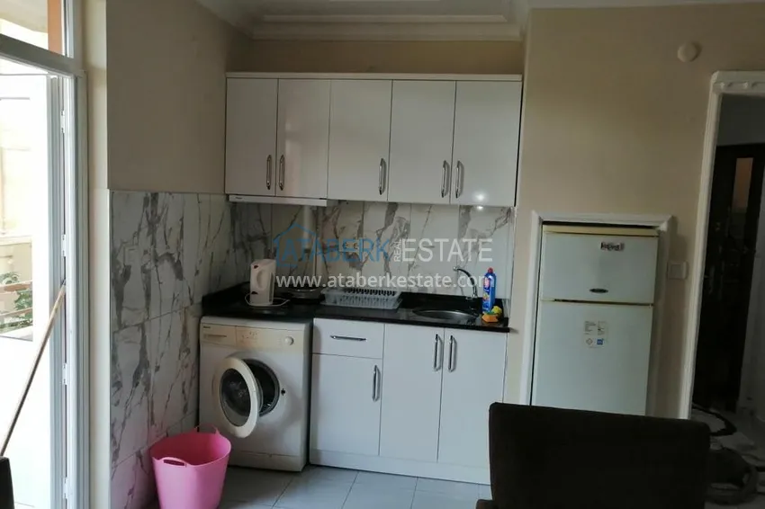 Purchase One bedroom apartment with furniture in the center of Alanya — central fish market area 4 