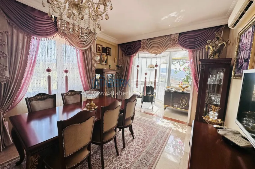 Purchase Duplex with exclusive concept furniture and luxurious panoramic views — Alanya, Mahmutlar district 3