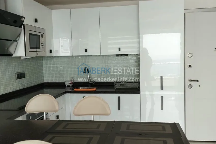 Purchase  Spacious one bedroom apartment with panoramic sea views directly from the owner in Alanya - Konakli district 5 