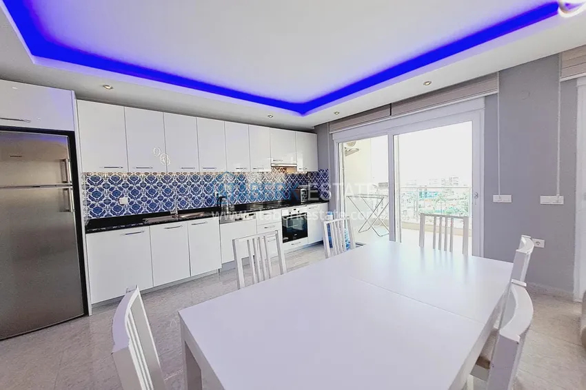 Purchase  Duplex apartment with furniture directly from the owner in Alanya, Oba district of Alanya. 6 