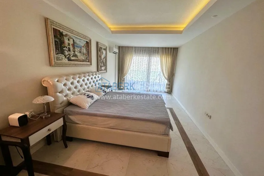Purchase Stylish 3+1 linear apartment with panoramic views in a picturesque corner of Alanya — Mahmutlar district 6 