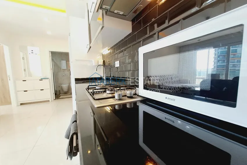 Purchase  Compact one bedroom apartment in Alanya, Avsallar area 7 