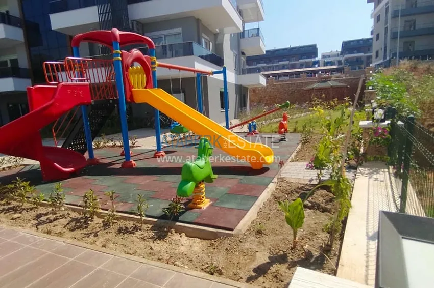 Apartment for rent in Alanya, Oba district with furniture in a modern complex No. 18 6