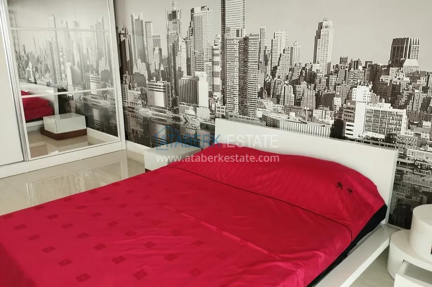 Purchase  Spacious one bedroom apartment with panoramic sea views directly from the owner in Alanya - Konakli district 7 