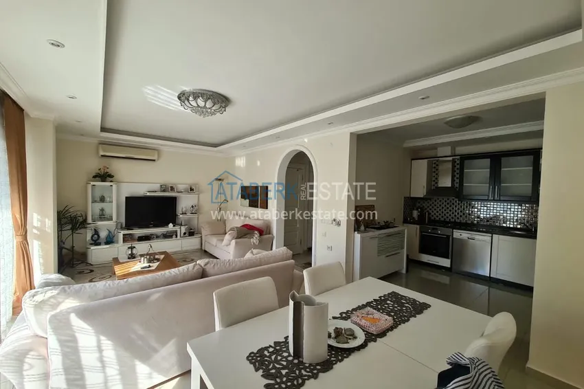 Purchase Real estate for residence permit! Duplex apartment with furniture and sauna on the first beach - the center of Alanya 7