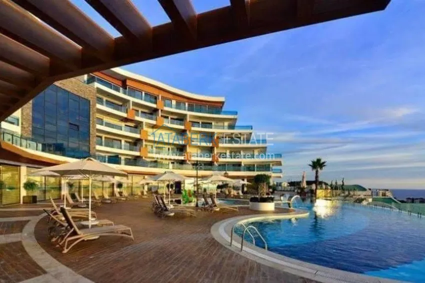 Apartment with access to the garden in a residence with a hotel concept — Alanya, Konakli district  8 