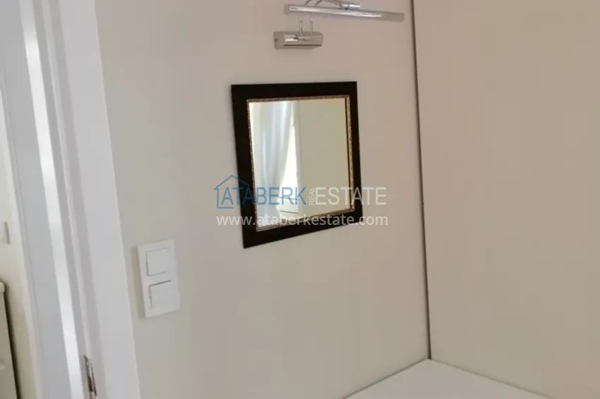 Purchase One bedroom apartment with furniture in the center of Alanya — central fish market area 7 