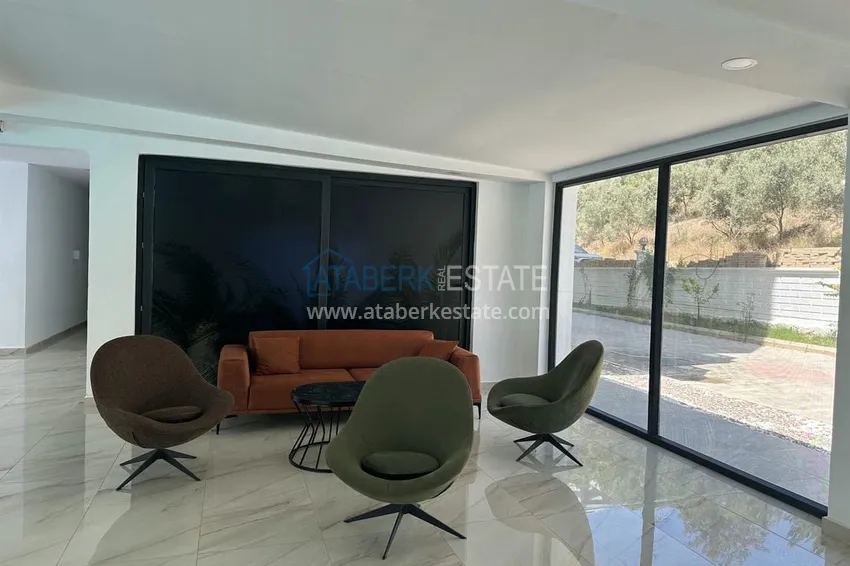 Furnished one-bedroom apartment from the owner in Alanya, Avsallar district 8 