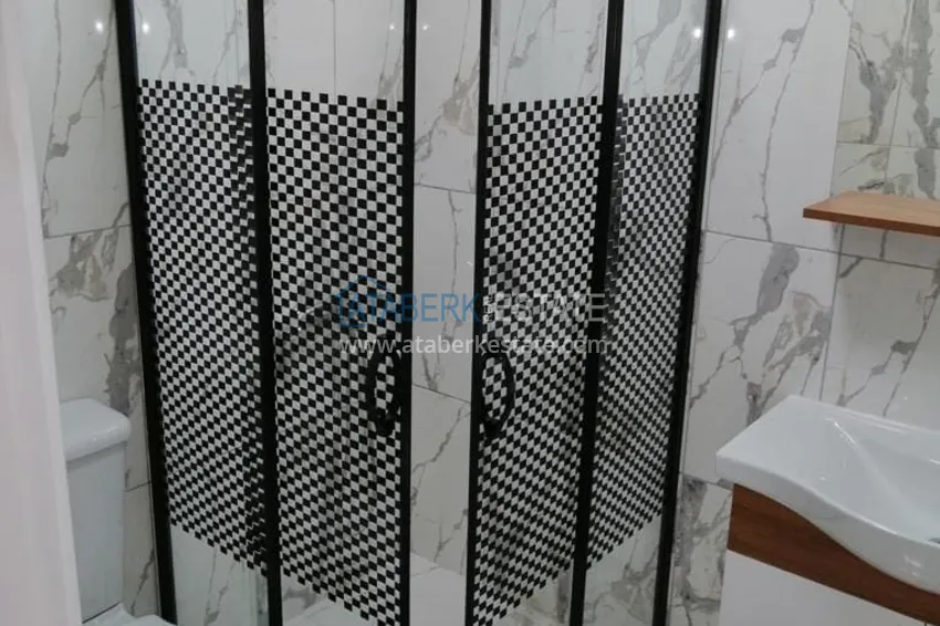 Purchase One bedroom apartment with furniture in the center of Alanya — central fish market area 8 