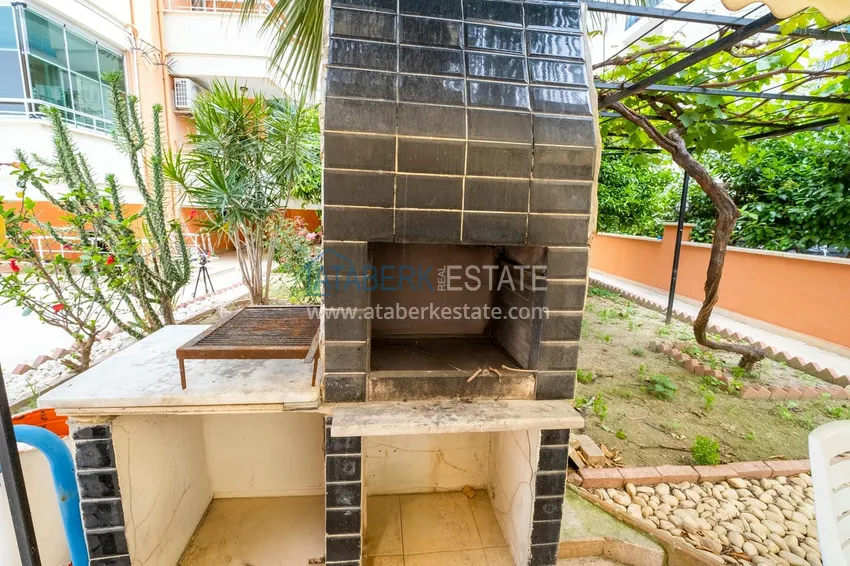 Two-bedroom apartment with furniture and sea view — Alanya, Mahmutlar 9 