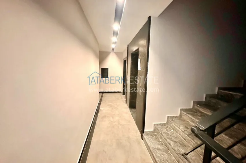 Linear 3+1 apartment in an exclusive residential complex — Alanya, Oba district 9