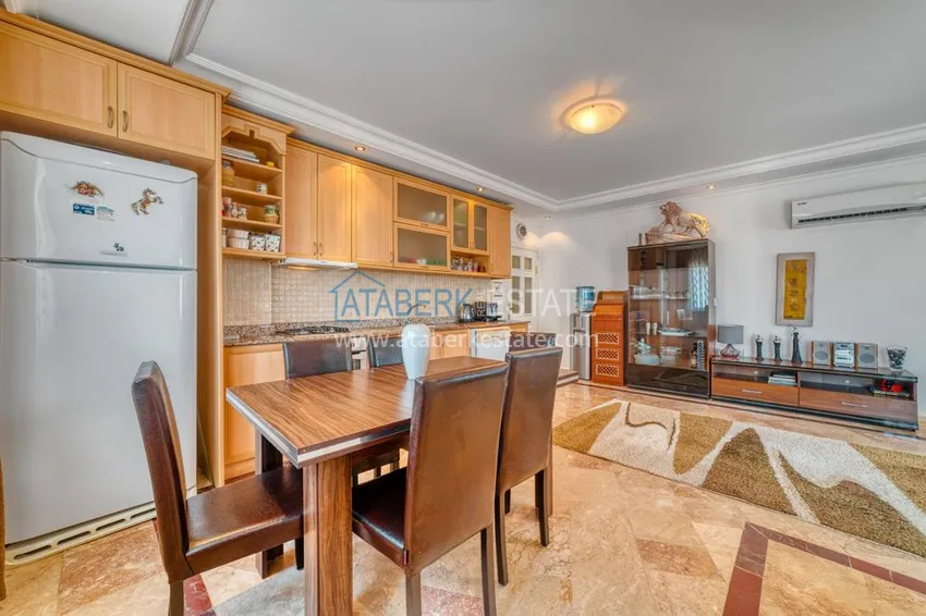 Purchase Real estate for residence permit. Penthouse duplex in Tosmur, furnished with sea view 9 