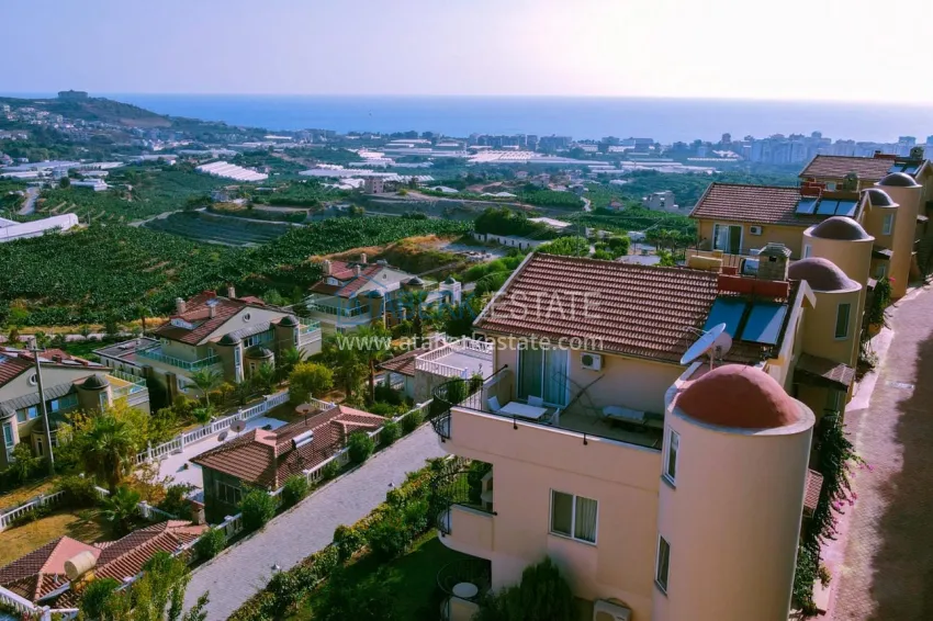 Duplex with exclusive concept furniture and luxurious panoramic views — Alanya, Mahmutlar district 9