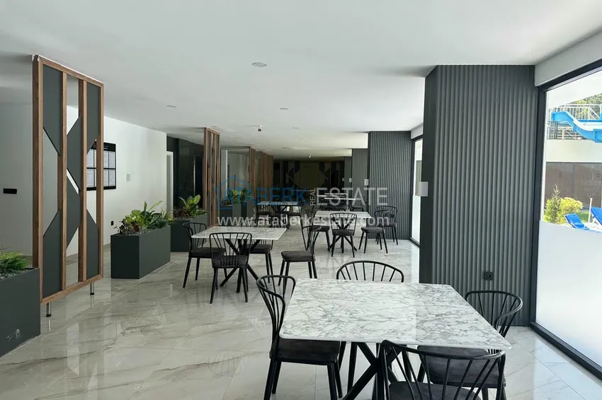 Furnished one-bedroom apartment from the owner in Alanya, Avsallar district 9 