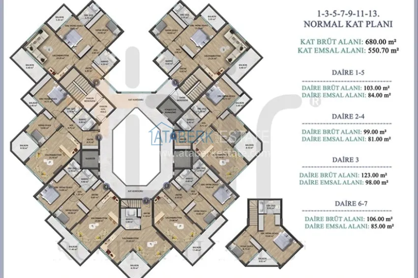 Buy cheap New project of a modern family-type complex in Mezitli-Mersin neighborhood 4 