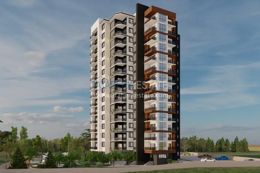 New project of a modern family-type complex in Mezitli-Mersin neighborhood 2 