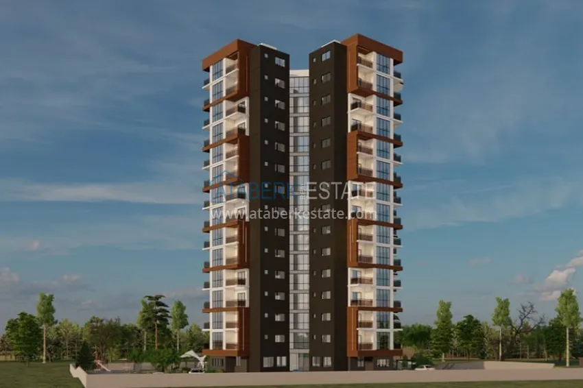 New project of a modern family-type complex in Mezitli-Mersin neighborhood 3 