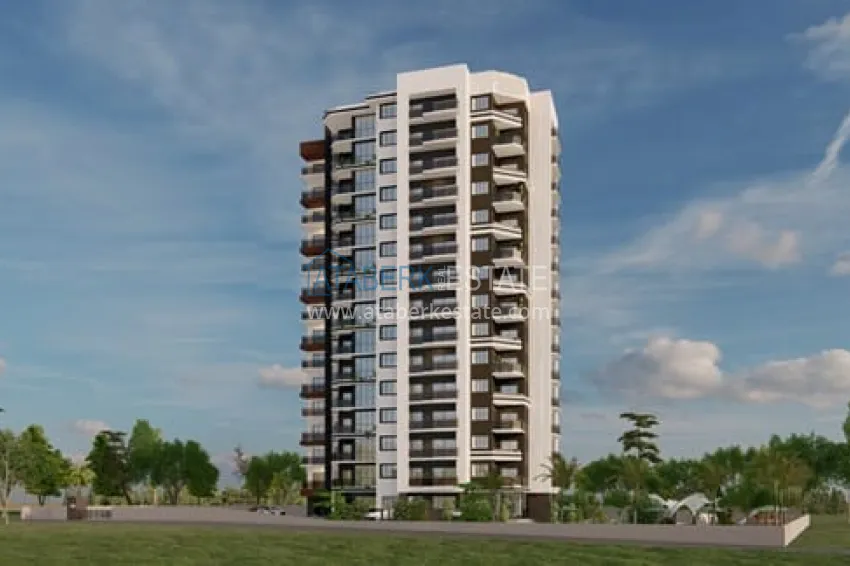 New project of a modern family-type complex in Mezitli-Mersin neighborhood 4 