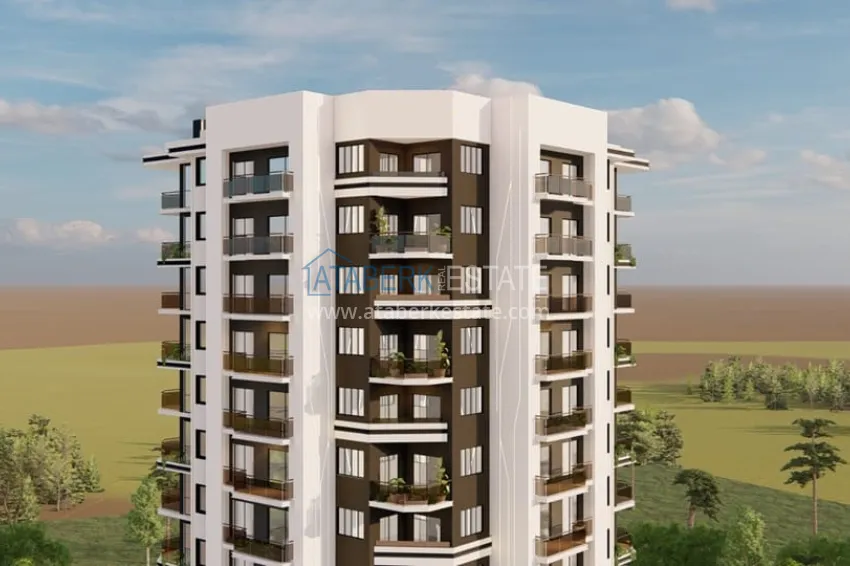 New project of a modern family-type complex in Mezitli-Mersin neighborhood 5 