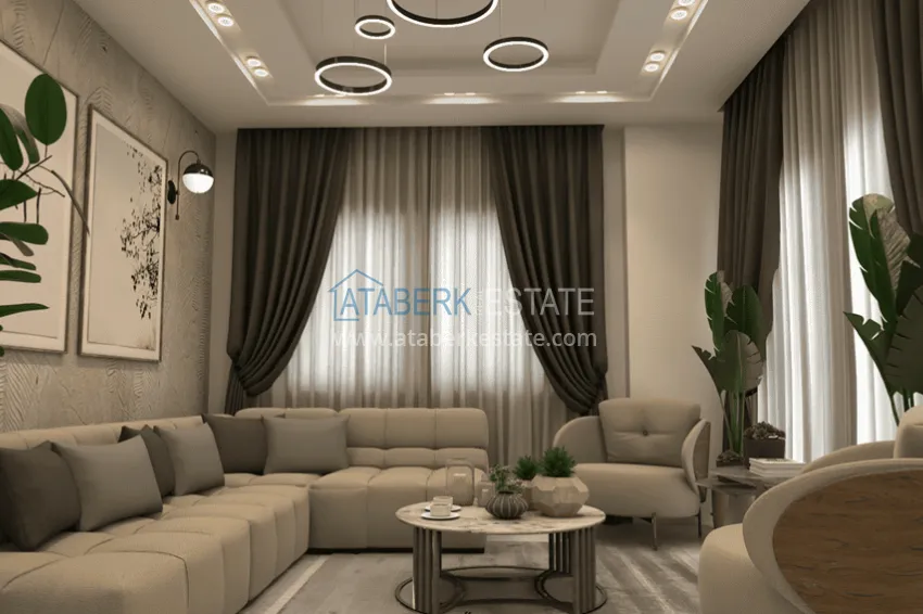 Purchase New project of a modern family-type complex in Mezitli-Mersin neighborhood 7 