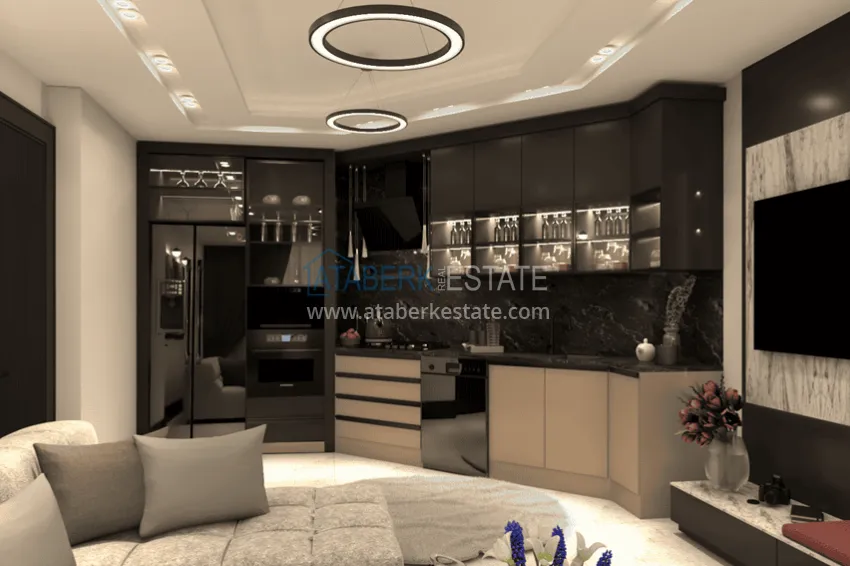 Purchase New project of a modern family-type complex in Mezitli-Mersin neighborhood 8 