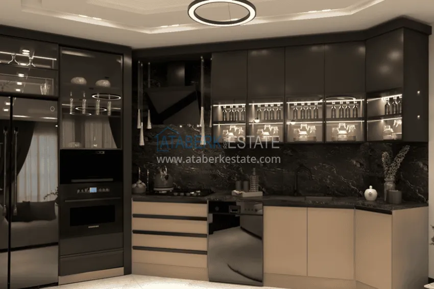 Purchase New project of a modern family-type complex in Mezitli-Mersin neighborhood 9 