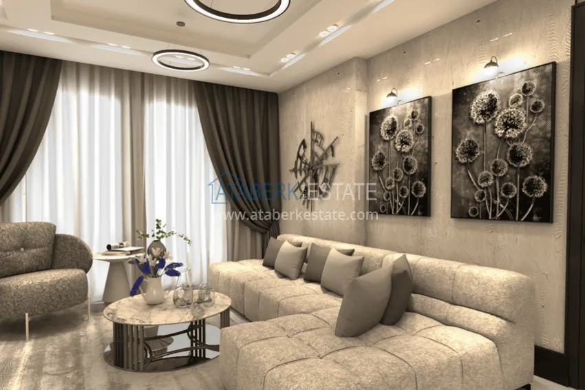 Purchase New project of a modern family-type complex in Mezitli-Mersin neighborhood 11 