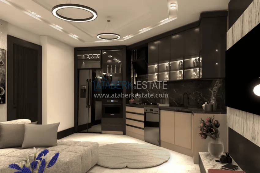 Purchase New project of a modern family-type complex in Mezitli-Mersin neighborhood 13 