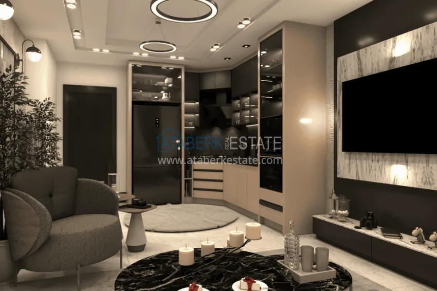 Purchase New project of a modern family-type complex in Mezitli-Mersin neighborhood 15 