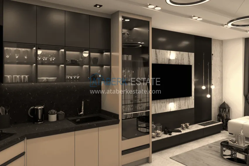 Purchase New project of a modern family-type complex in Mezitli-Mersin neighborhood 19 