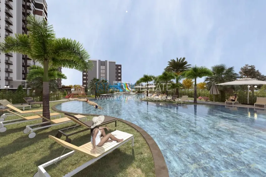 Start of sales! Real estate in Mezitli-Mersin area at the construction stage 16 