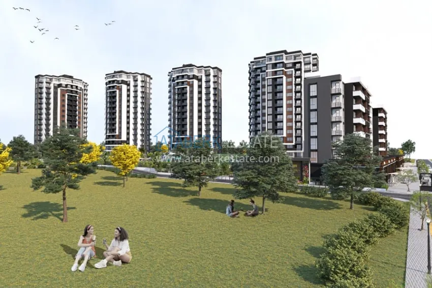 Start of sales! Real estate in Mezitli-Mersin area at the construction stage 4 