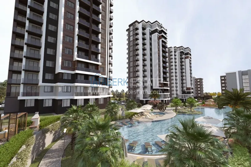 Start of sales! Real estate in Mezitli-Mersin area at the construction stage 6 