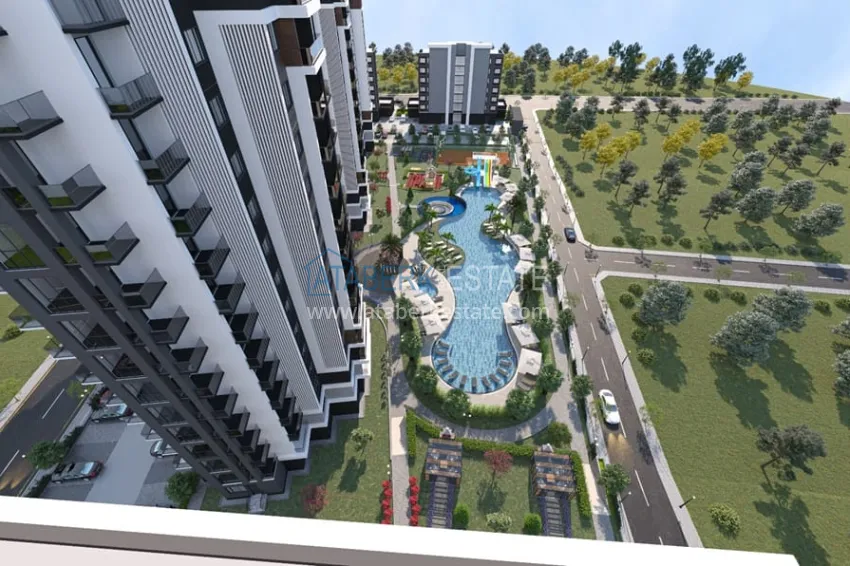 Start of sales! Real estate in Mezitli-Mersin area at the construction stage 20 