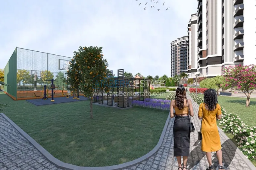 Start of sales! Real estate in Mezitli-Mersin area at the construction stage 7 