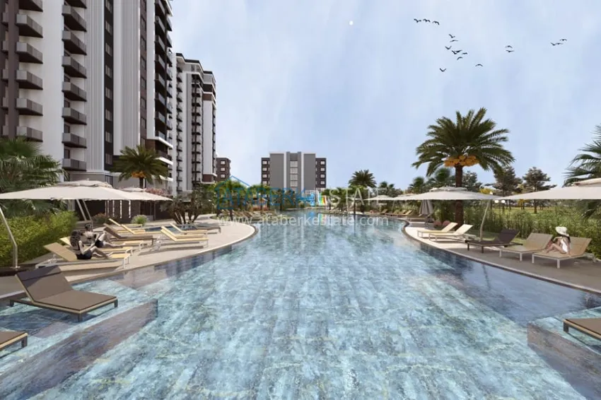 Start of sales! Real estate in Mezitli-Mersin area at the construction stage 8 