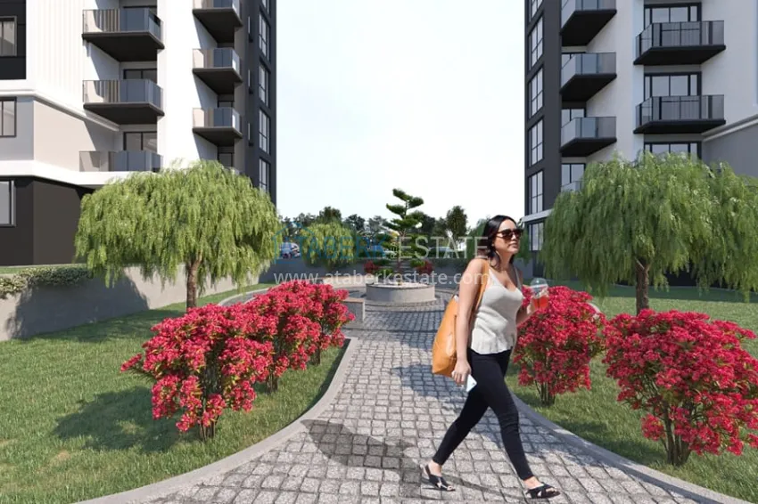 Start of sales! Real estate in Mezitli-Mersin area at the construction stage 10 