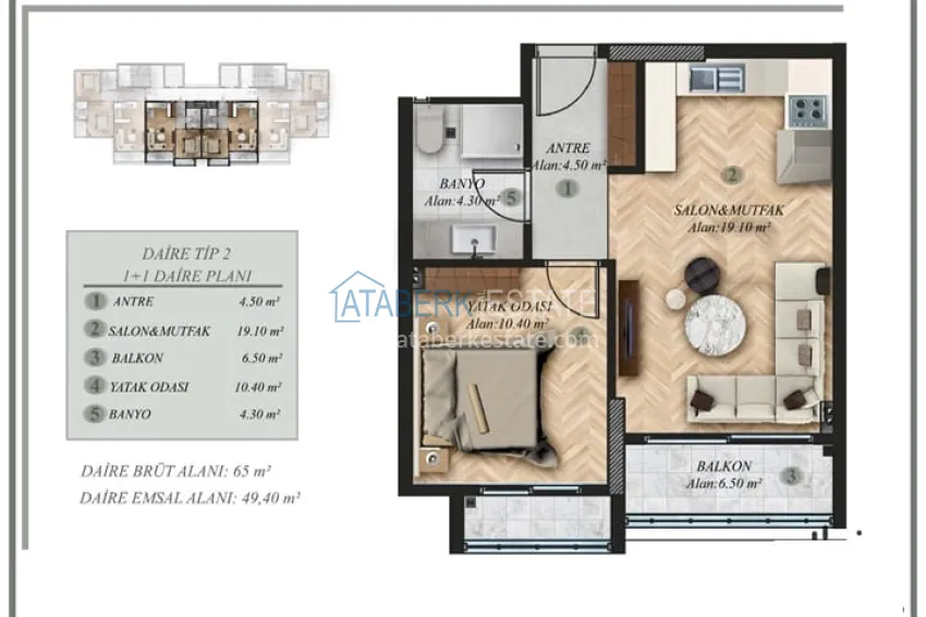 Buy cheap Start of sales! Real estate in Mezitli-Mersin area at the construction stage 10 
