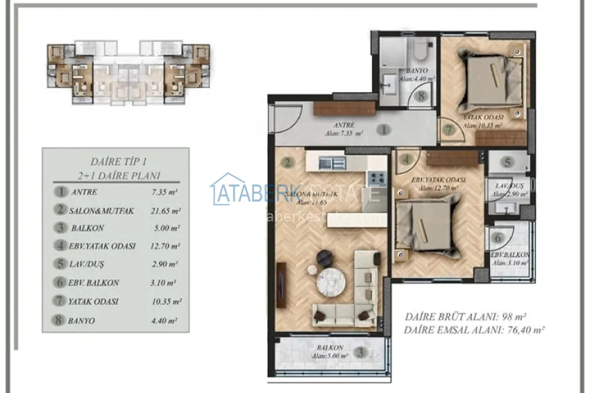 Buy cheap Start of sales! Real estate in Mezitli-Mersin area at the construction stage 11 