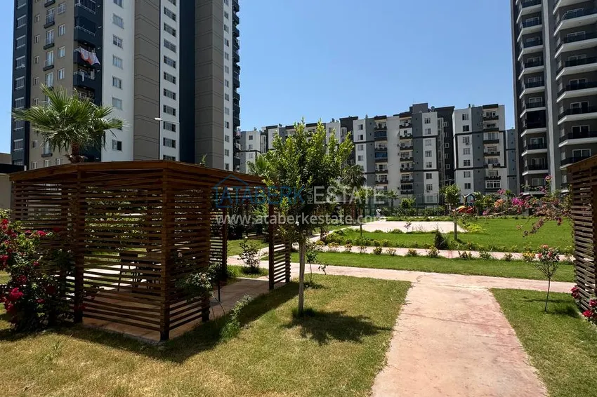 1+1 apartment in Teje district, Mersin - with two balconies 5