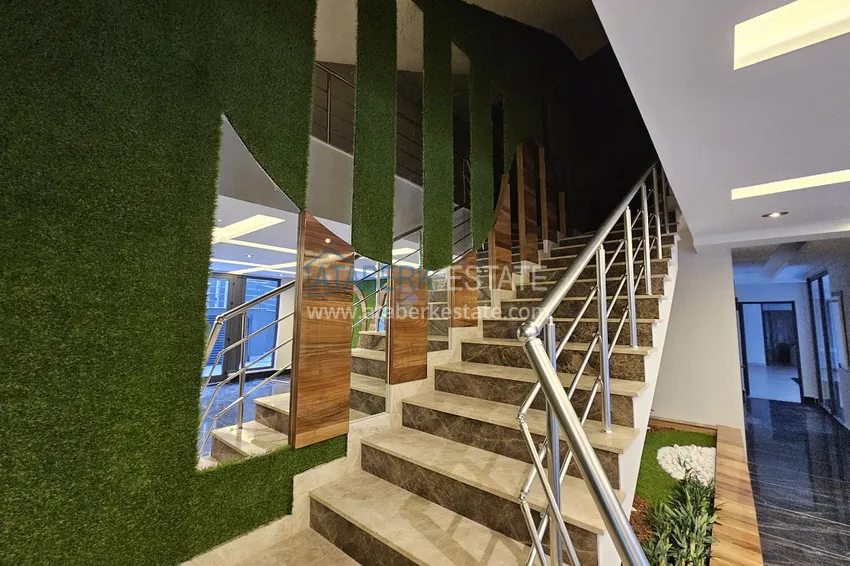 One bedroom furnished apartment for rent in the center of Oba district, Alanya No. 18 8 