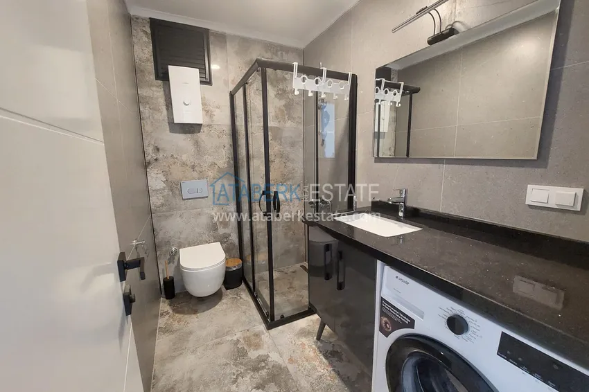 Purchase One bedroom furnished apartment for rent in the center of Oba district, Alanya No. 18 11 