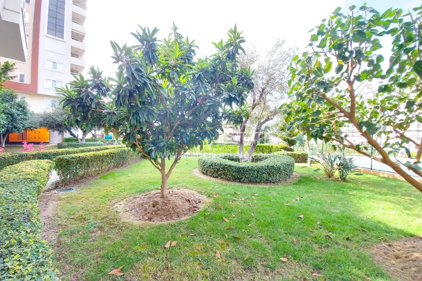 1+1 apartment with furniture and mountain views in a complex with infrastructure - Avsallar district, Alanya 13 