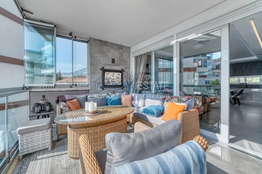 Purchase Excellent apartment with designer renovation in Oba, Alanya 11 