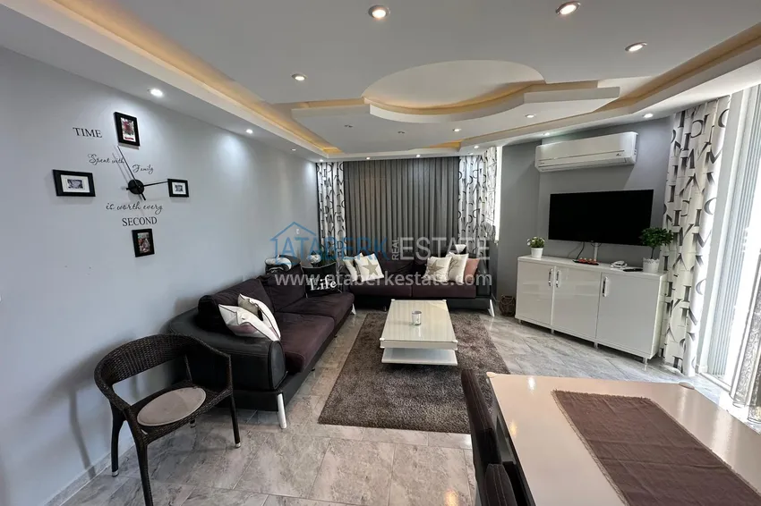 Purchase Property for residence permit. City flat with sea view in the centre of Alanya - 500 meters from the sea 10