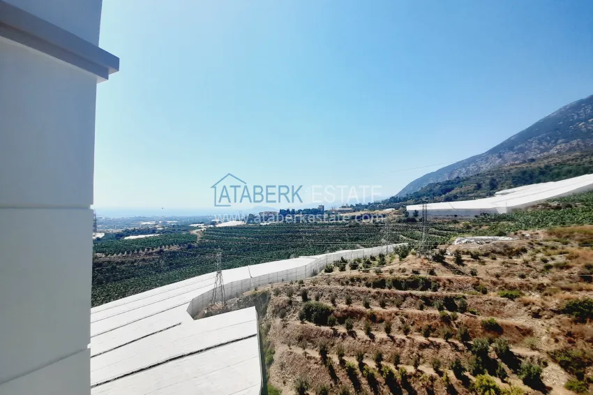 Purchase Investor offer: One-bedroom apartment with mountain views in a premium complex — Alanya, Mahmutlar 11