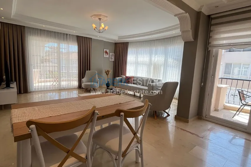 Purchase  Renovated apartment with new furniture 300 meters from the sea - Oba district, Alanya 13 