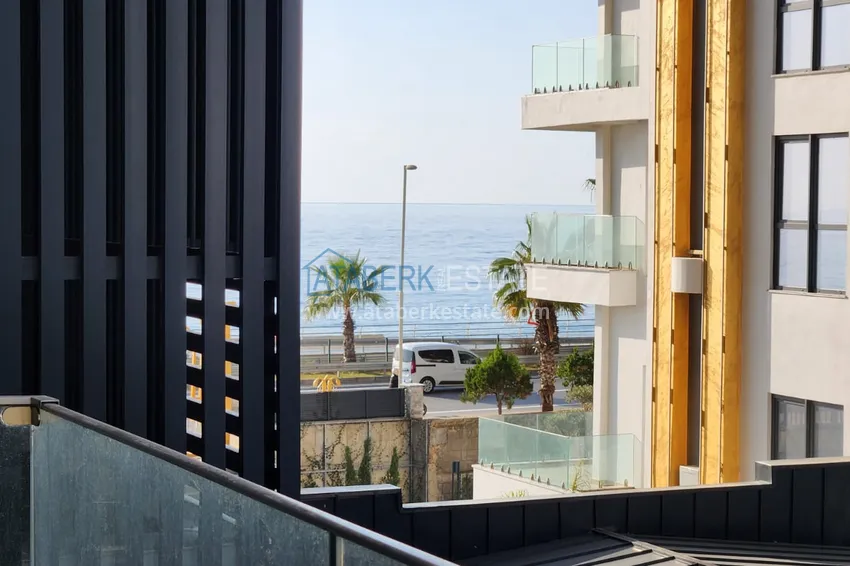 Purchase First line beachfront flat with finishing - Alanya, Mahmutlar area 13 