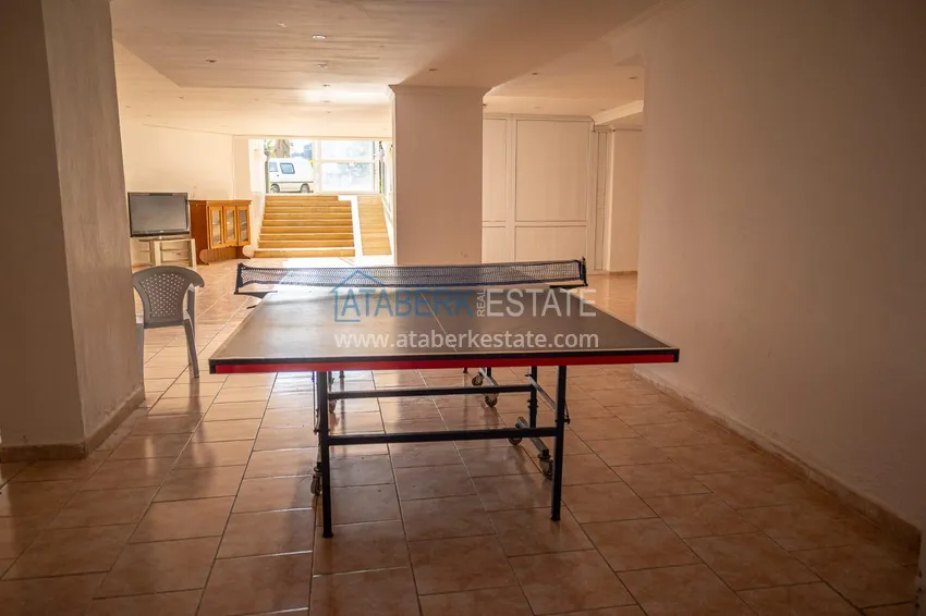 Real estate for residence permit - Apartment with modern interior and sea view in Tosmur, Alanya 11 